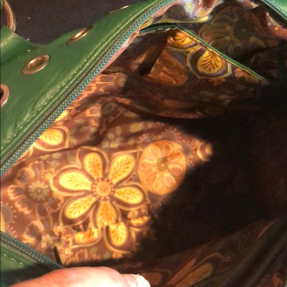 Moshion Green and Silver Bag - Picture 10 of 13